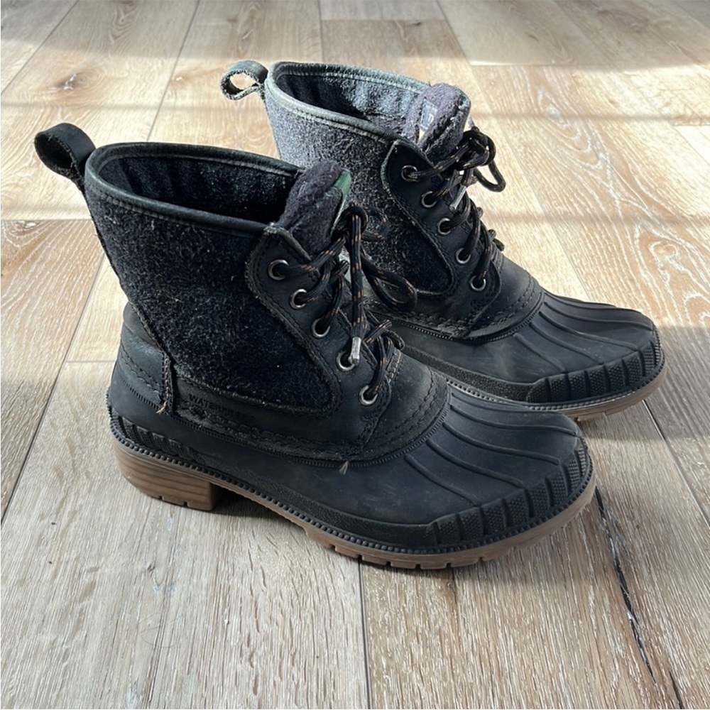 Kamik Sienna Mid Black Waterproof Winter Boots
